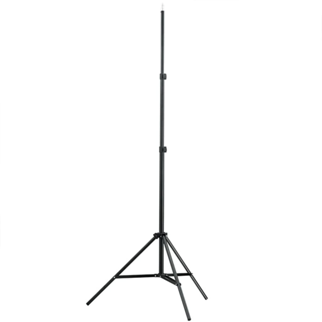 Fotostudioset Met Verlichtingsset, Achtergrond En Reflector