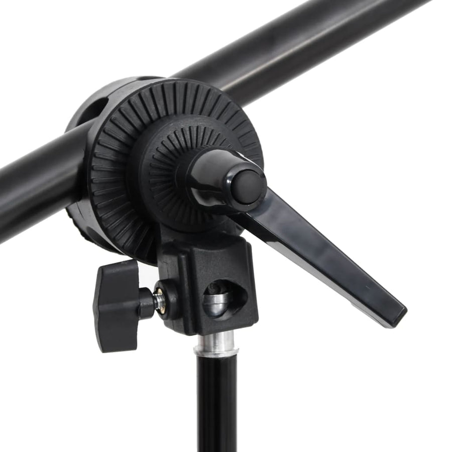 Fotostudioset Met Verlichtingsset, Achtergrond En Reflector