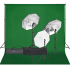 Photo Studio Set with Lighting Kit and Backdrop
