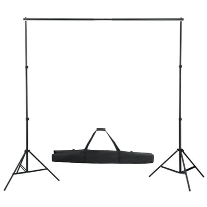 Fotostudioset Met Verlichtingsset En Achtergrond