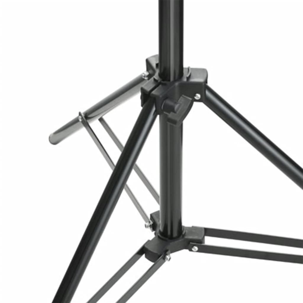 Fotostudioset Met Verlichtingsset, Achtergrond En Reflector