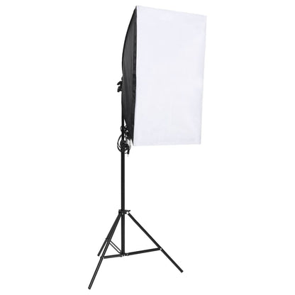Fotostudioset Met Verlichtingsset, Achtergrond En Reflector