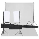 Photo Studio Set with Lighting Kit and Backdrop