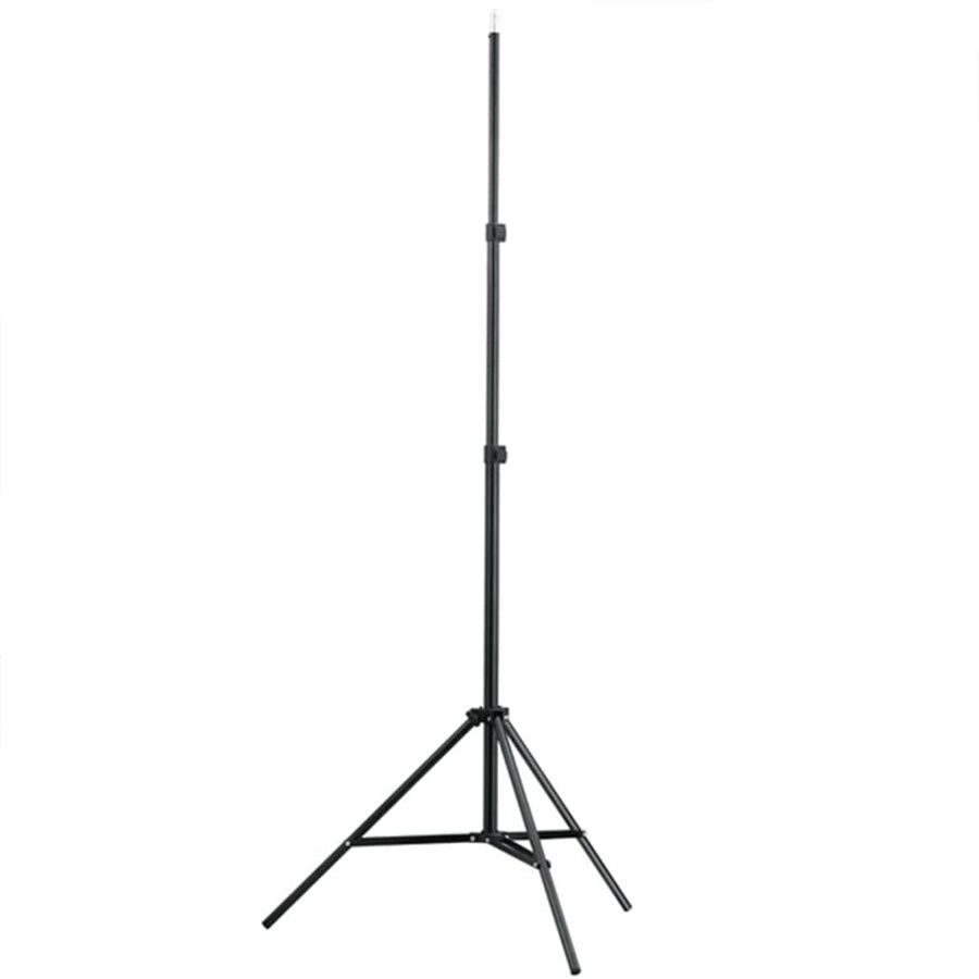 Fotostudioset met verlichtingsset en achtergrond