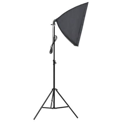 Fotostudioset Met Verlichtingsset, Achtergrond En Reflector