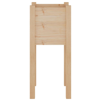 Plantenbak 3X3X70 Cm Massief Grenenhout 1 Naturel