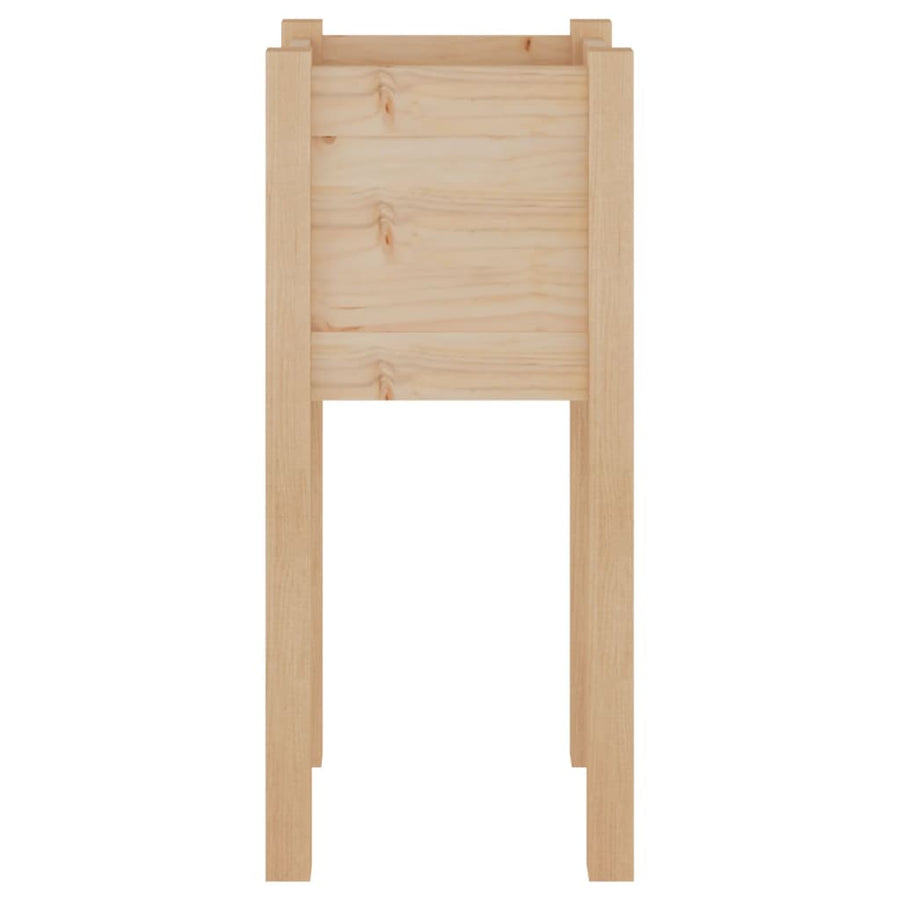 Plantenbak 3X3X70 Cm Massief Grenenhout 1 Naturel