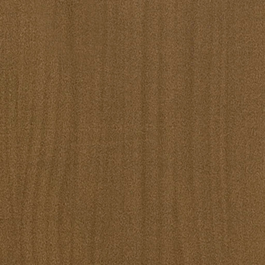 Plantenbakken 3X3X70 Cm Massief Grenenhout 2 1 Honingbruin