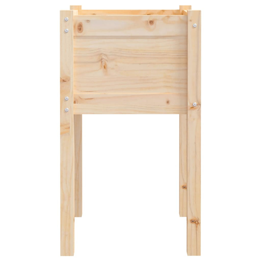 Plantenbakken 40X40X70 Cm Massief Grenenhout 2 1 Naturel