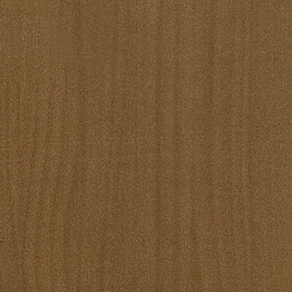 Plantenbak 40X40X70 Cm Massief Grenenhout 1 Honingbruin