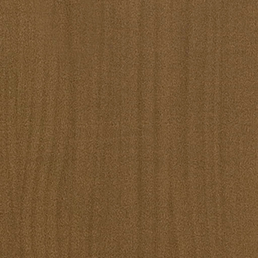 Plantenbak 40X40X70 Cm Massief Grenenhout 1 Honingbruin