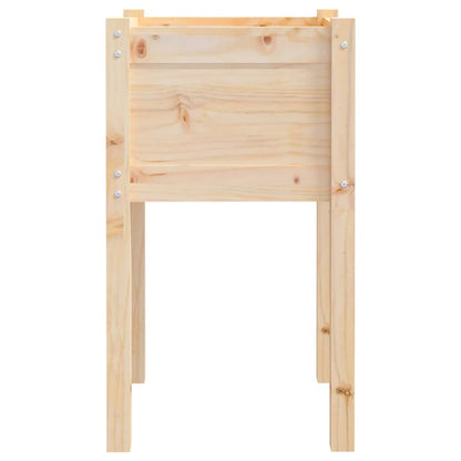 Plantenbak 50X50X70 Cm Massief Grenenhout 1 Naturel