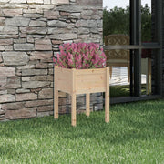Plantenbak 50x50x70 cm massief grenenhout