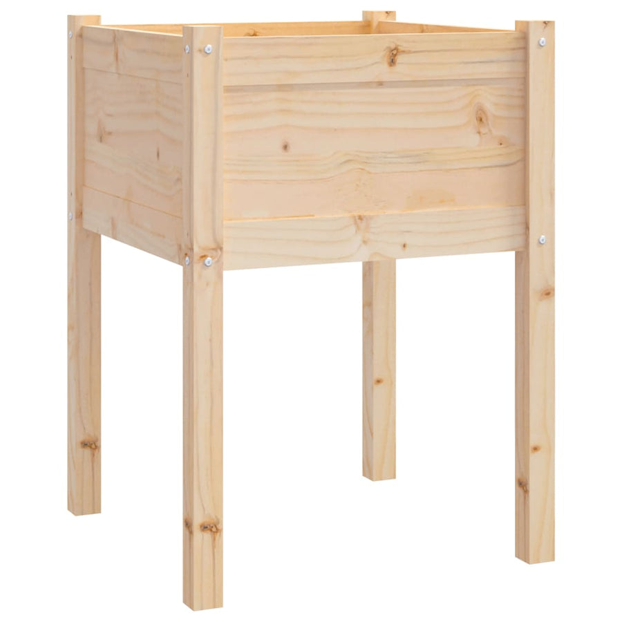 Plantenbakken 50X50X70 Cm Massief Grenenhout 2 1 Naturel