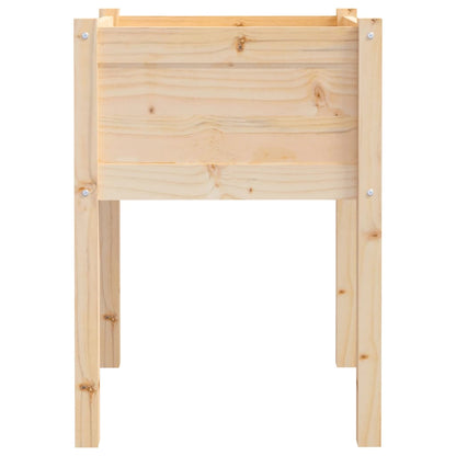 Plantenbakken 50X50X70 Cm Massief Grenenhout 2 1 Naturel