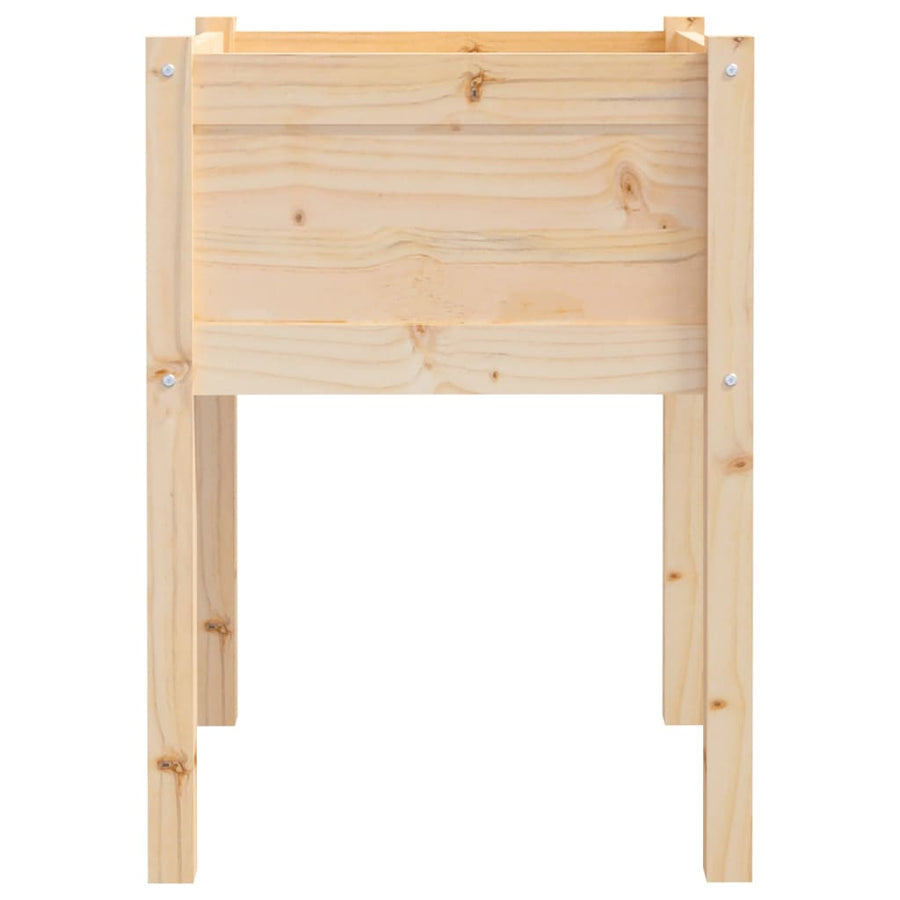 Plantenbakken 50X50X70 Cm Massief Grenenhout 2 1 Naturel