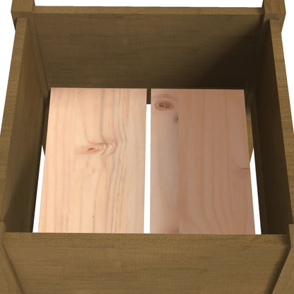 Plantenbaken 50X50X70 Cm Massief Grenenhout 2 1 Honingbruin