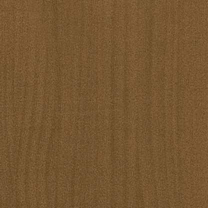 Plantenbak 70X70X70 Cm Massief Grenenhout 1 Honingbruin