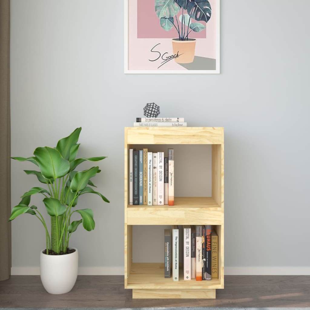 Boekenkast Massief Grenenhout 40 x 35 x 71 cm Naturel