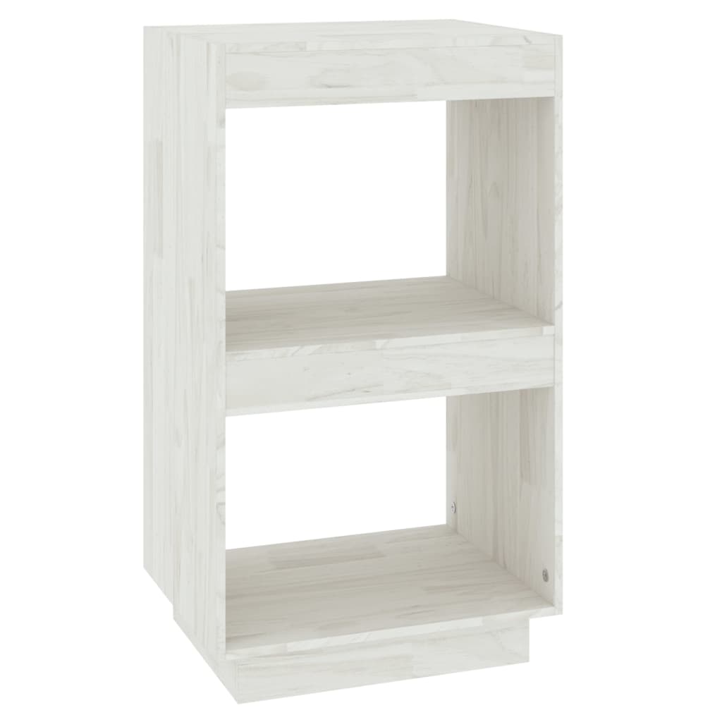 Boekenkast Massief Grenenhout 40 x 35 x 71 cm Wit