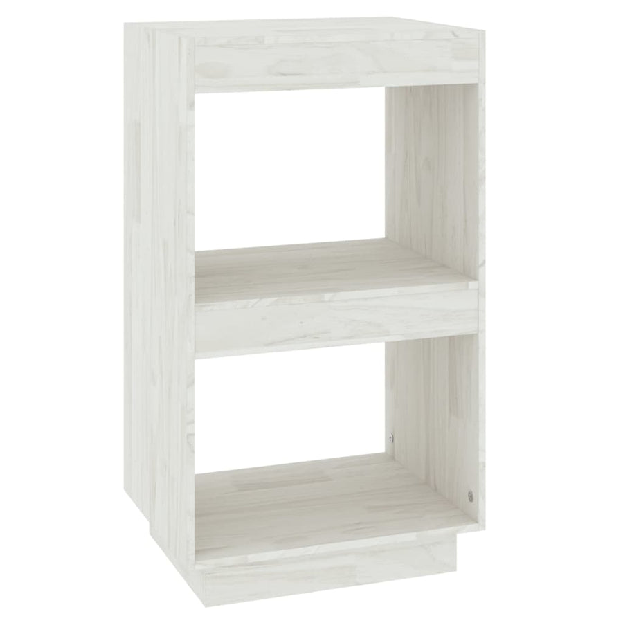 Boekenkast Massief Grenenhout 40 x 35 x 71 cm Wit