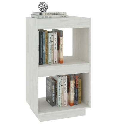 Boekenkast Massief Grenenhout 40 x 35 x 71 cm Wit