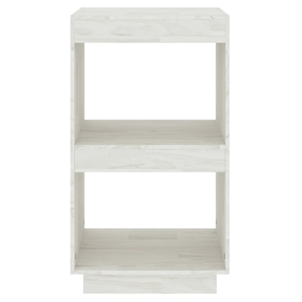 Boekenkast Massief Grenenhout 40 x 35 x 71 cm Wit