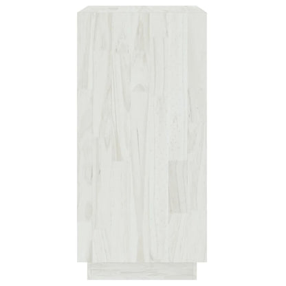 Boekenkast Massief Grenenhout 40 x 35 x 71 cm Wit