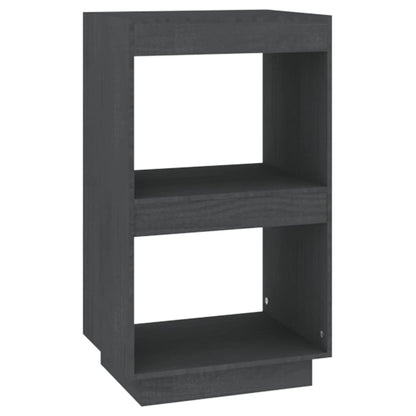 Boekenkast Massief Grenenhout 40 x 35 x 71 cm Grijs