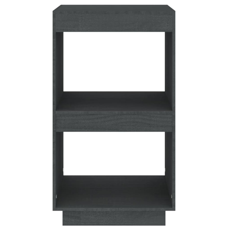 Boekenkast Massief Grenenhout 40 x 35 x 71 cm Grijs