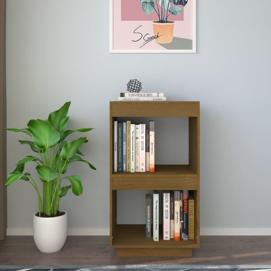 Boekenkast Massief Grenenhout 40 x 35 x 71 cm Honingbruin
