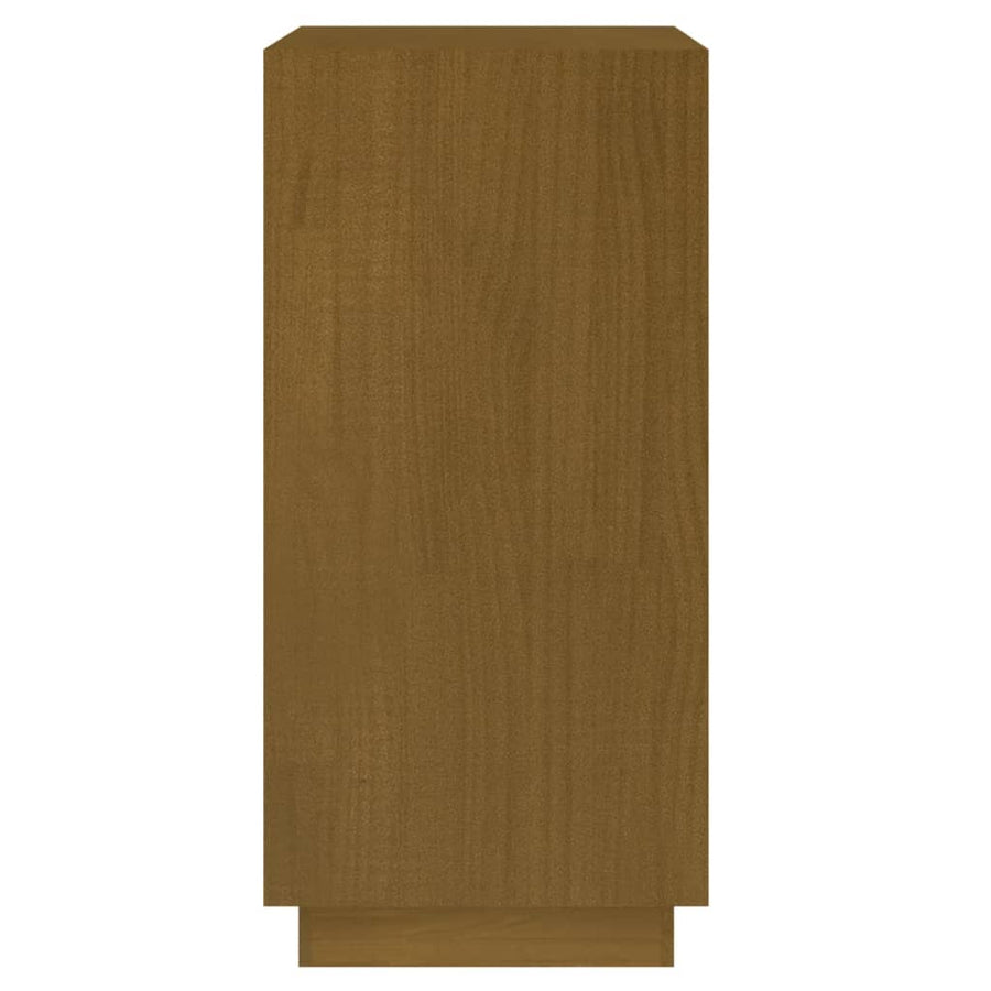 Boekenkast Massief Grenenhout 40 x 35 x 71 cm Honingbruin