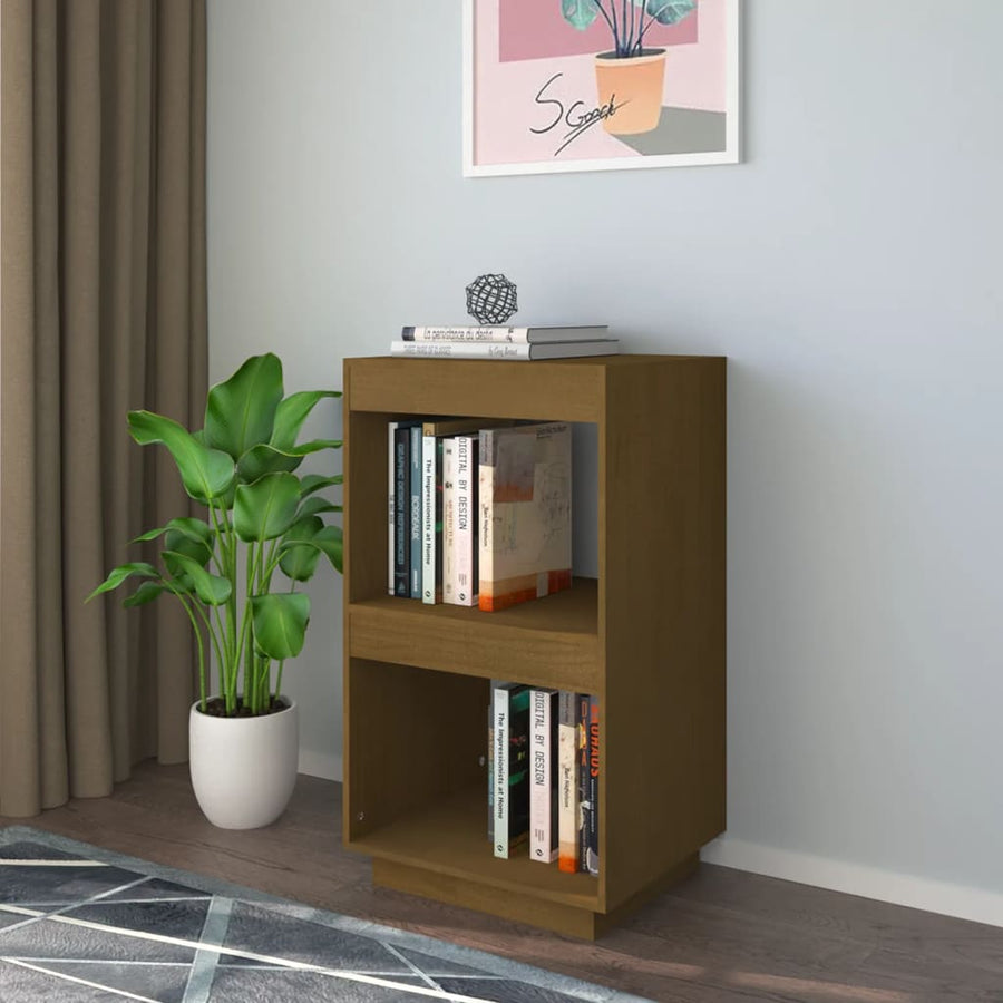 Boekenkast Massief Grenenhout 40 x 35 x 71 cm Honingbruin
