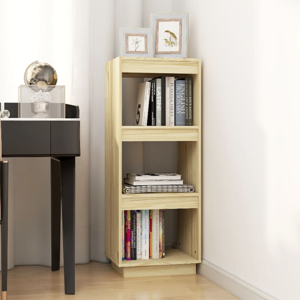 Boekenkast / Kamerscherm Massief Grenenhout 40 x 35 x 103 cm Naturel