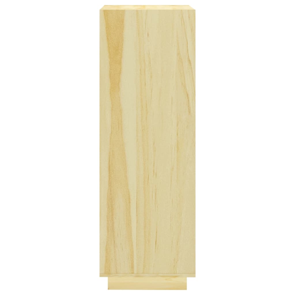 Boekenkast / Kamerscherm Massief Grenenhout 40 x 35 x 103 cm Naturel