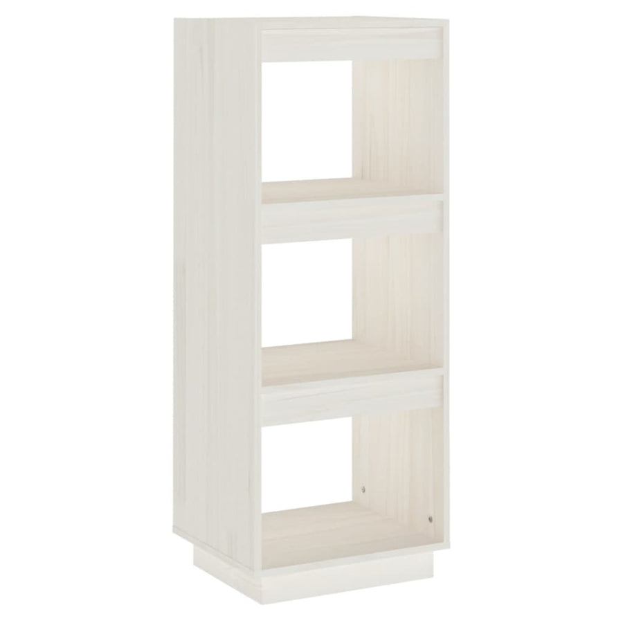 Boekenkast/Kamerscherm Massief Grenenhout 40 x 35 x 103 cm Wit