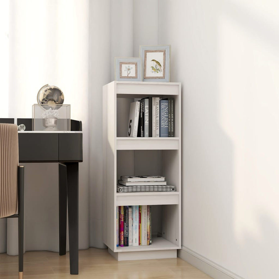 Boekenkast/Kamerscherm Massief Grenenhout 40 x 35 x 103 cm Wit