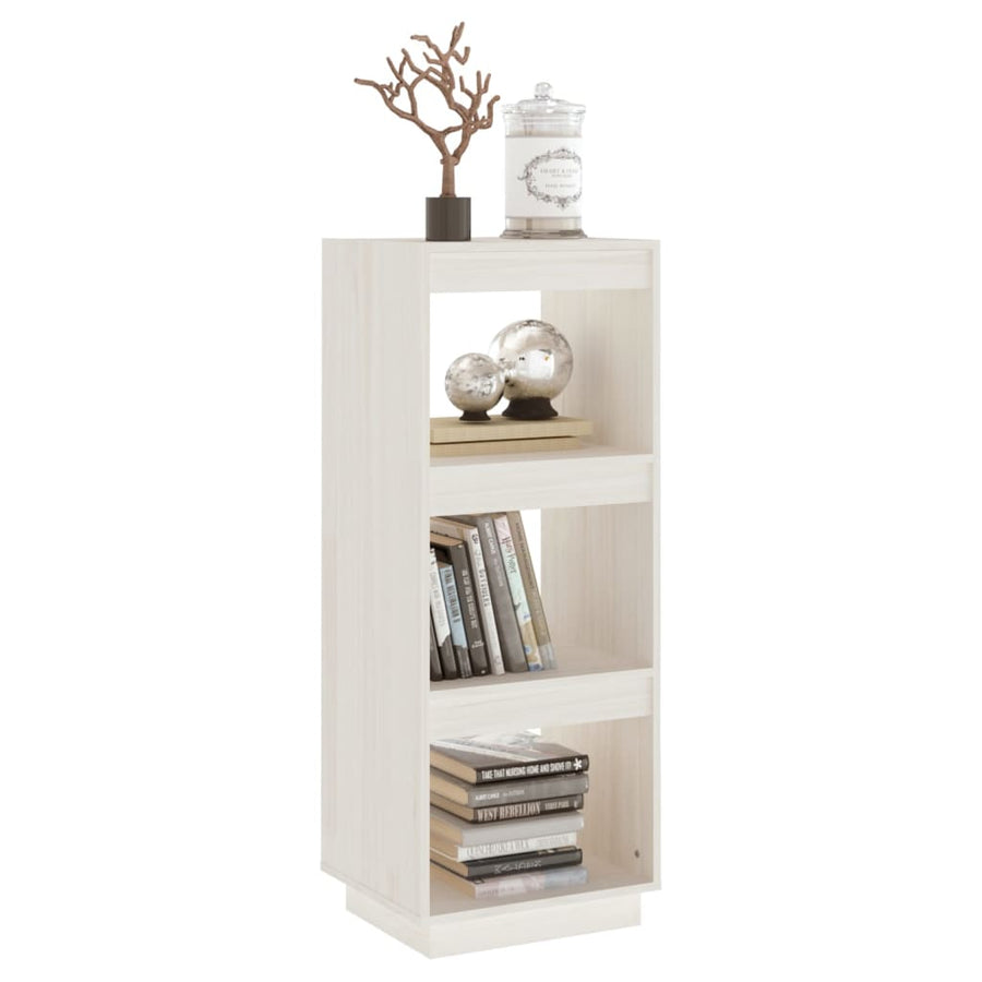 Boekenkast/Kamerscherm Massief Grenenhout 40 x 35 x 103 cm Wit