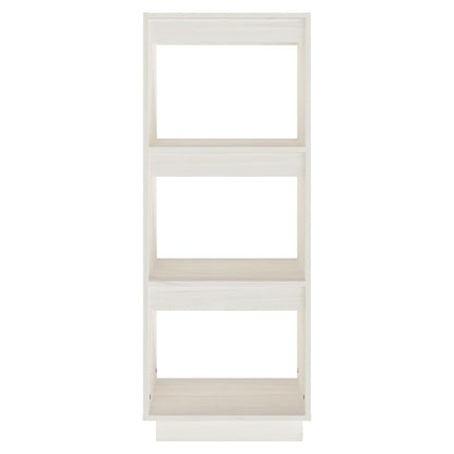 Boekenkast/Kamerscherm Massief Grenenhout 40 x 35 x 103 cm Wit