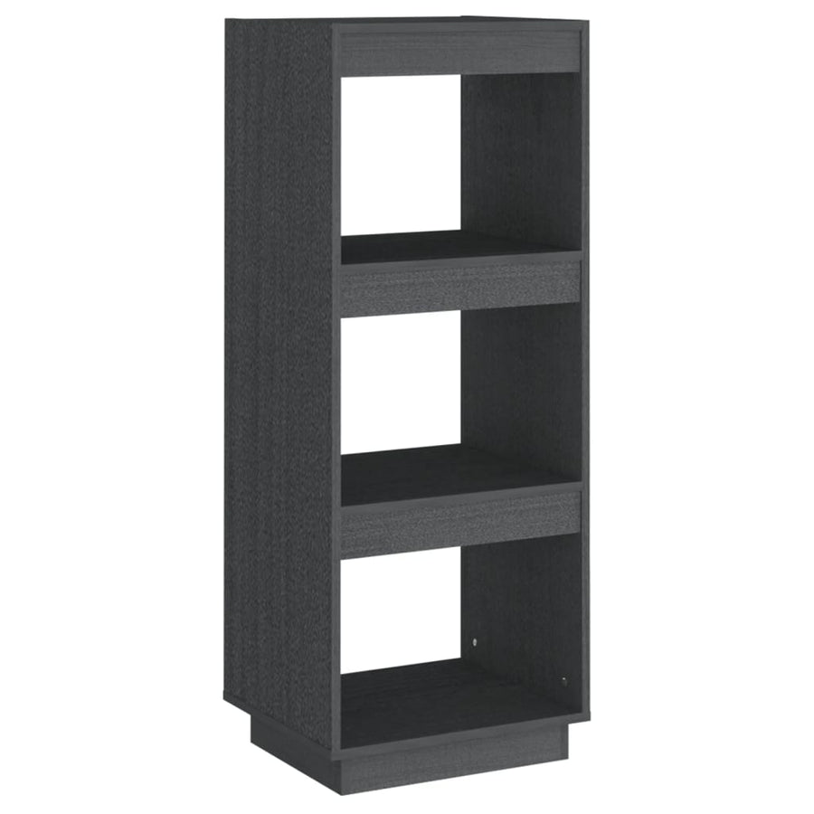Boekenkast/Kamerscherm Massief Grenenhout 40 x 35 x 103 cm Grijs
