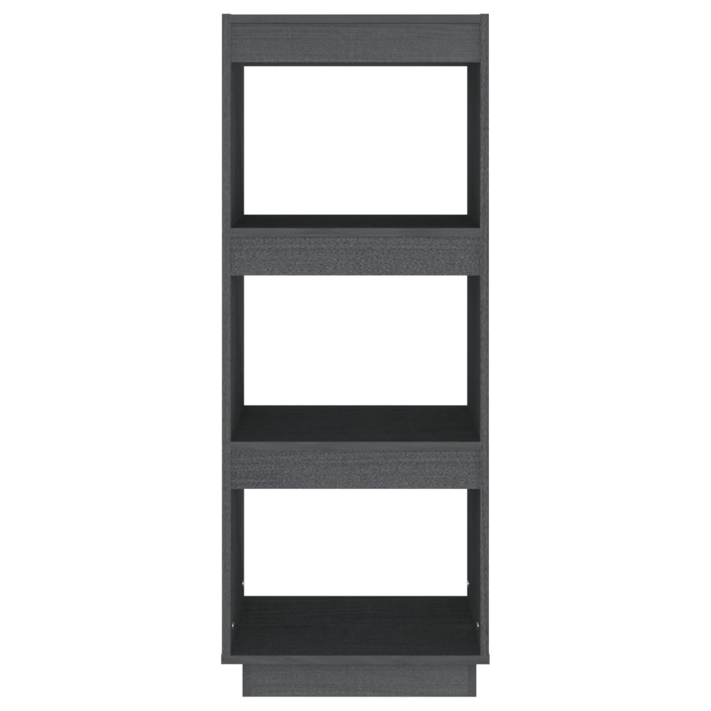 Boekenkast/Kamerscherm Massief Grenenhout 40 x 35 x 103 cm Grijs