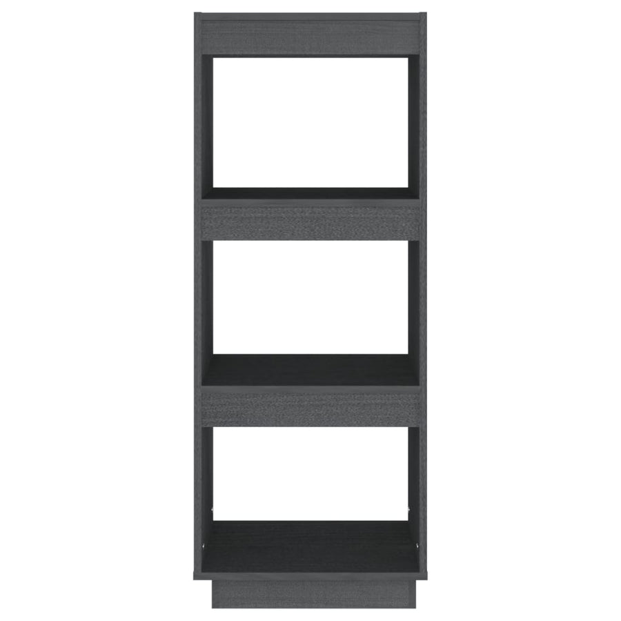 Boekenkast/Kamerscherm Massief Grenenhout 40 x 35 x 103 cm Grijs