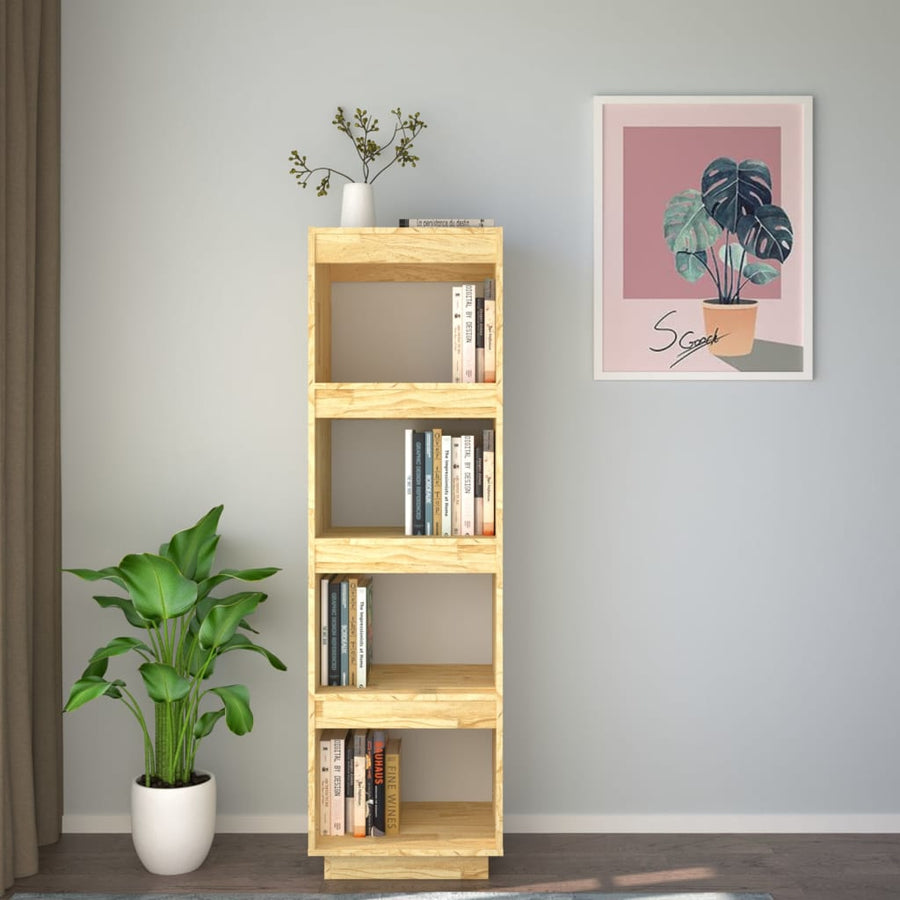 Boekenkast / Kamerscherm Massief Grenenhout 40 x 35 x 135 cm Naturel