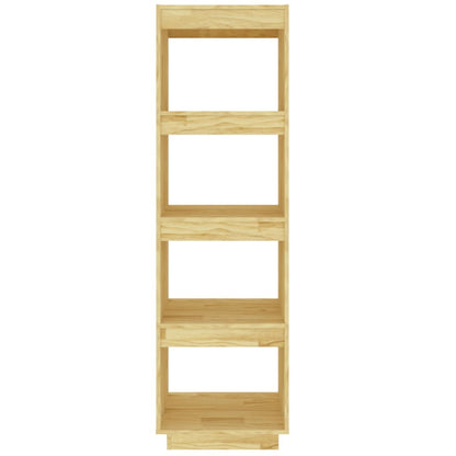 Boekenkast / Kamerscherm Massief Grenenhout 40 x 35 x 135 cm Naturel