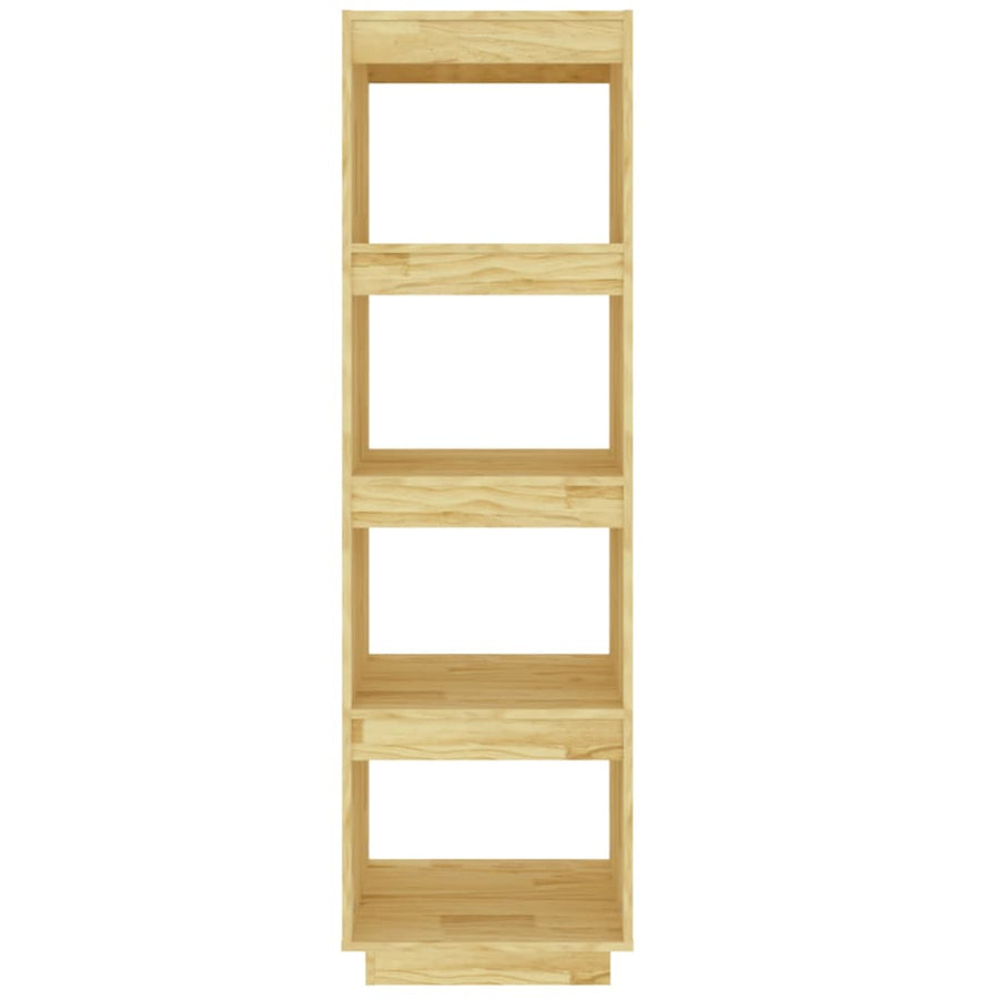 Boekenkast / Kamerscherm Massief Grenenhout 40 x 35 x 135 cm Naturel