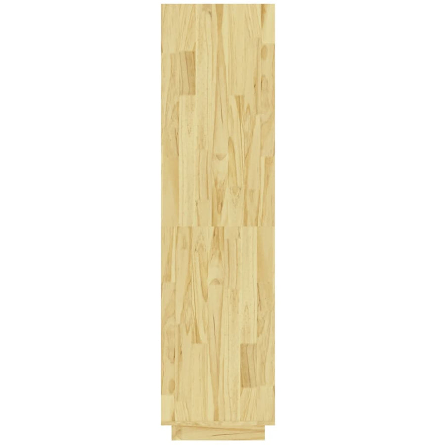 Boekenkast / Kamerscherm Massief Grenenhout 40 x 35 x 135 cm Naturel