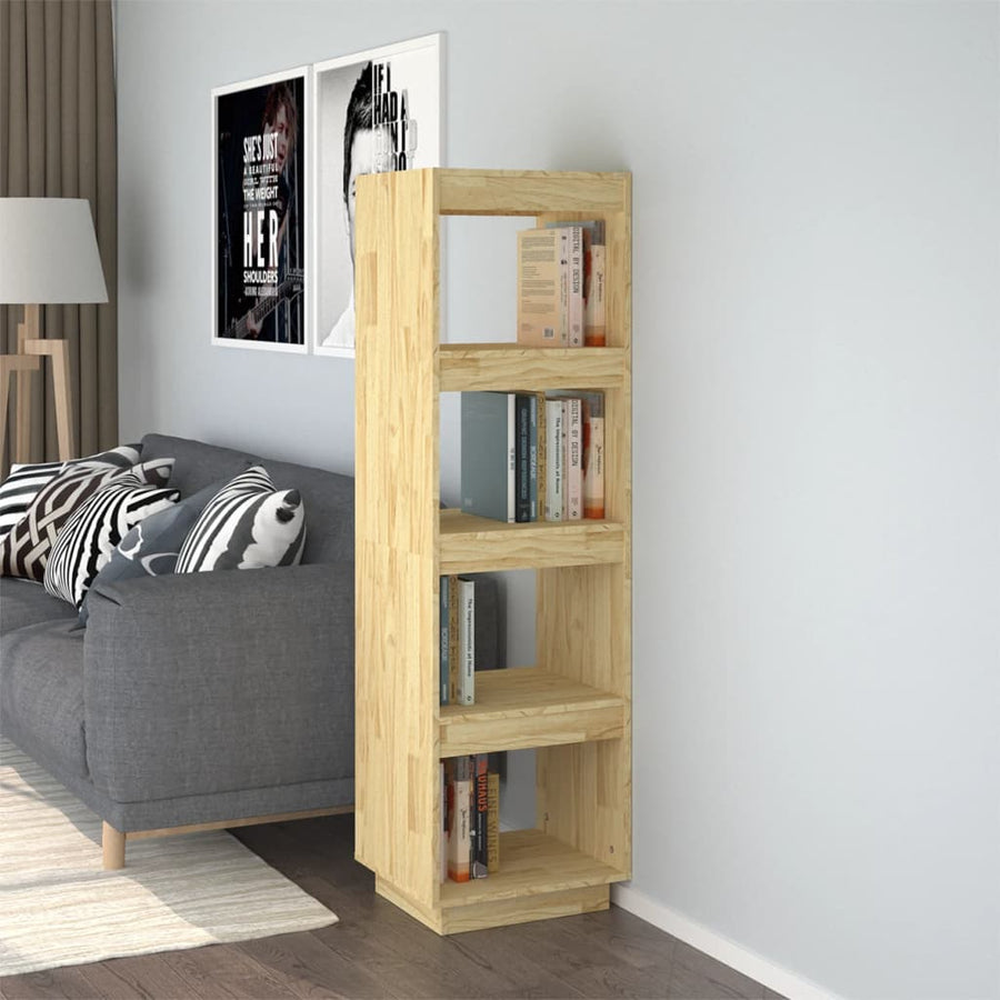 Boekenkast / Kamerscherm Massief Grenenhout 40 x 35 x 135 cm Naturel