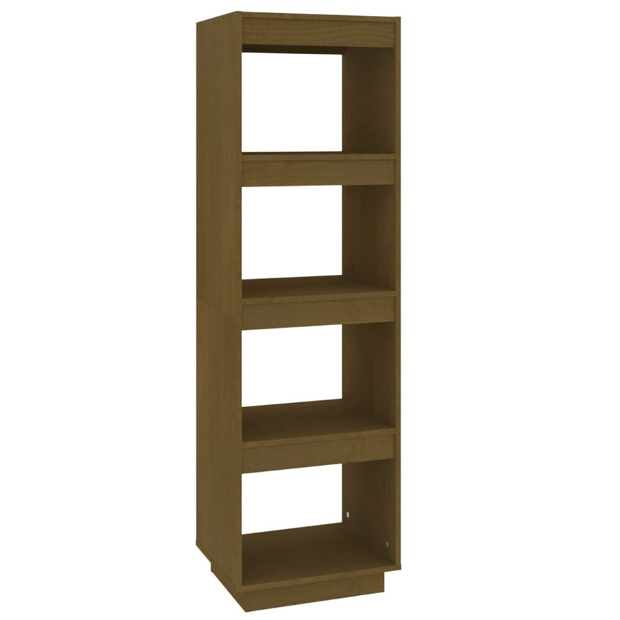 Boekenkast/Kamerscherm Grenenhout 40 x 35 x 135 cm Honingbruin