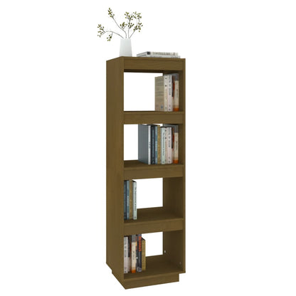 Boekenkast/Kamerscherm Grenenhout 40 x 35 x 135 cm Honingbruin