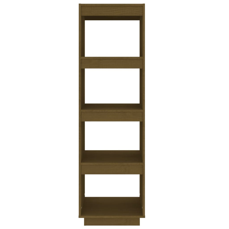 Boekenkast/Kamerscherm Grenenhout 40 x 35 x 135 cm Honingbruin